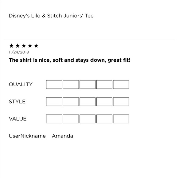 NEW DISNEY Lilo & Stitch Tee Shirt Gray Medium Juniors - Picture 12 of 16